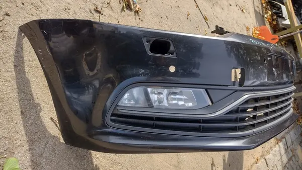 Paraurti anteriore Volkswagen VW Polo 6C Lift 14-17 image 2