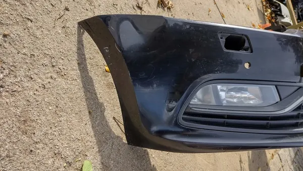 Paraurti anteriore Volkswagen VW Polo 6C Lift 14-17 image 3