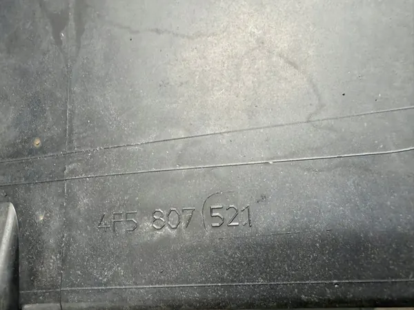 Bakre Stötfångare Spoiler Diffusor Audi A6 C6 4F5807521 image 10