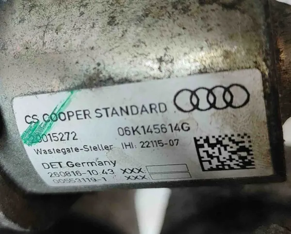 Turbocompressor OEM 06K145614G para Audi A3 Sportback image 8