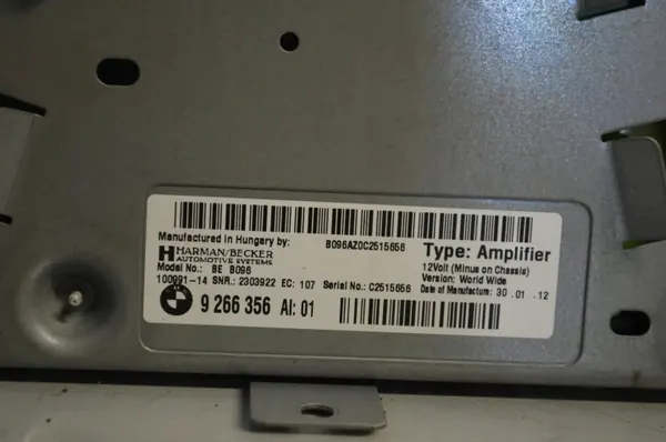 Système audio OEM 65129266356 pour BMW 5 Touring F11 image 10