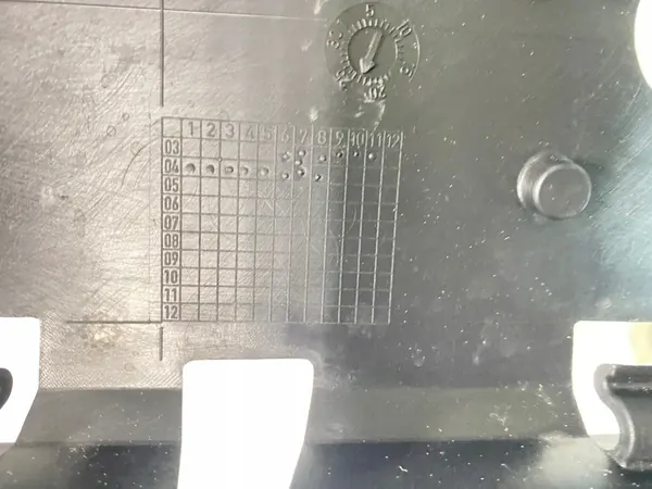 Framstötfångarens stöd Mercedes C W203 OEM A2038850965 image 3