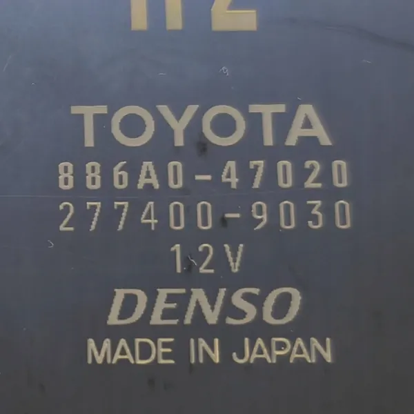 Controlador Webasto Toyota OEM 886A047020 - Usado image 7