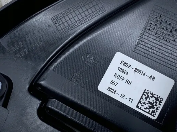 Deurlijst Rechts Achter OEM K8D2-25514-AB Land Rover image 5