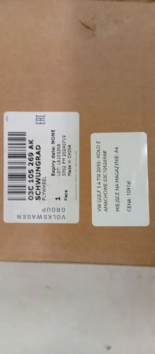 VW GOLF 1.4 TSI 2010- Volante 03C105269AK image 3