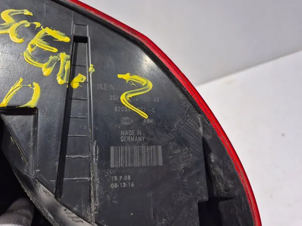 Lámpara Trasera Renault Scenic II 2 Lift 2006-2009 image 9