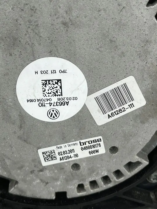 VW Touareg 7P Fläkt, Begagnad, Komplett image 3