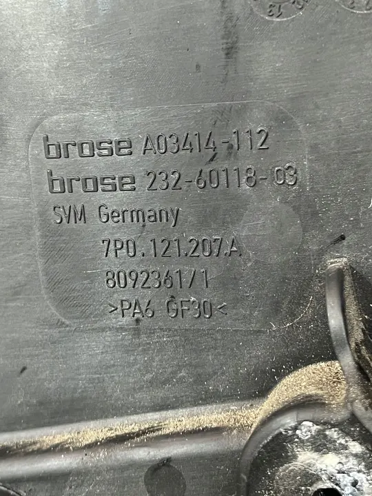 VW Touareg 7P Fläkt, Begagnad, Komplett image 4