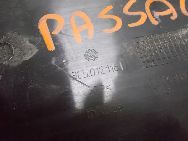 VW PASSAT B6 1.9 TDI Insert de Coffre 3C5012115C image 7