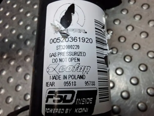 Amortisseur Arrière Droit OEM S25154761 pour Jeep image 4