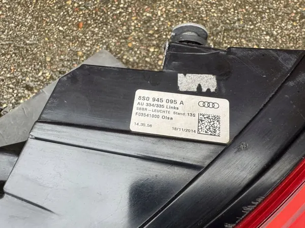 Audi TT 8S 14- Luz Trasera Izquierda EU 8S0 LED image 9