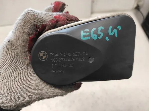 BMW 7 E65 E66 01- 3.6 Drosselklappe 7506627 image 4