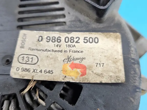 Vaihtovirtageneraattori Mercedes E W212 2.2 CDI OEM 0986082500 image 6