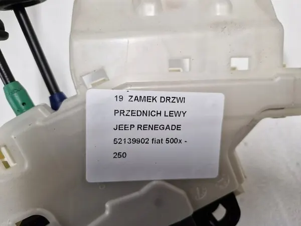 FIAT 500X Jeep Renegade Vordertürschloss Links 52139902 image 7