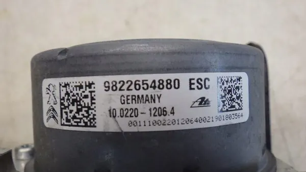 ABS-jarrupumppu OEM 9822654880 Peugeot 208:lle image 8