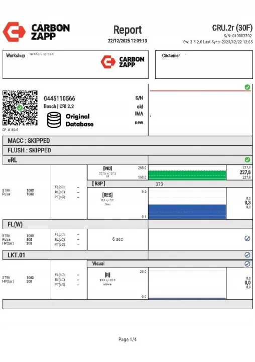 Inyector OEM 0445110566 para Citroen C-Elysee 1.6 HDI image 3