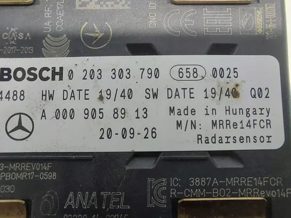 Mercedes EQC 400 Radarsensor OEM A0009058913 image 3