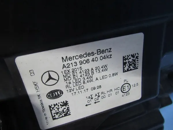 Rechter Mercedes W213 Performance Koplamp Europa image 9