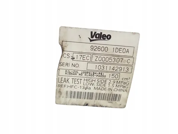 Compressore aria condizionata NISSAN X-TRAIL (T31) 2.0L diesel image 5