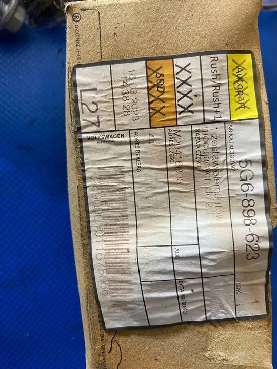 Elementi di montaggio paraurti posteriore VW Golf VII image 3