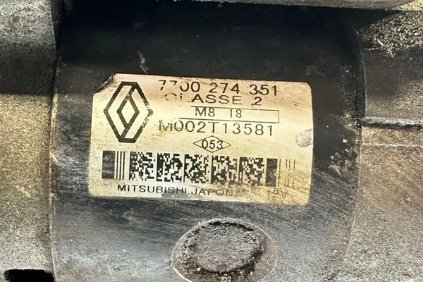 Motor de arranque RENAULT CLIO II 1.4L gasolina M002T13581 image 3