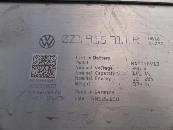 Cupra Born 2022 Akku OEM 0Z1915911R 156Ah image 6