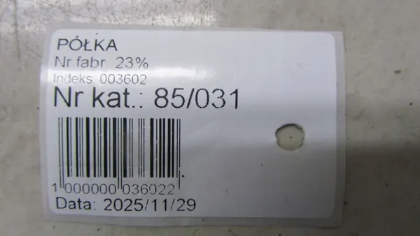 Étagre de coffre Suzuki Vitara III OEM 88910-54P10 image 5