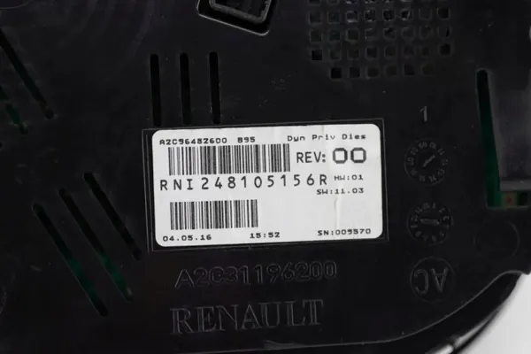 OEM 248105156R Compteur pour Renault Megane III image 5
