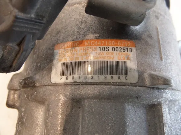 Compressore aria condizionata JEEP CHEROKEE KL P68103199AC image 4