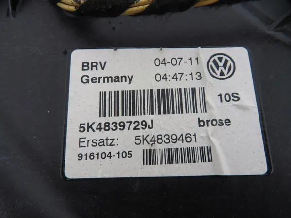 Elevador de Vidro Volkswagen OE 5K4839729J image 7