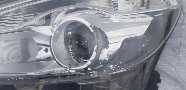 Vasen Xenon-ajovalot Nissan Qashqai J10 image 4