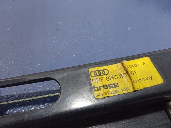 AUDI A4 B6 B7 Cabrio Elevador de Janela Frontal Esquerdo 8H0837461 image 5