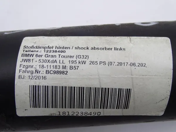 Eje de transmisión BMW OEM 8623025 para 6 GT G32 3.0d B57 image 6