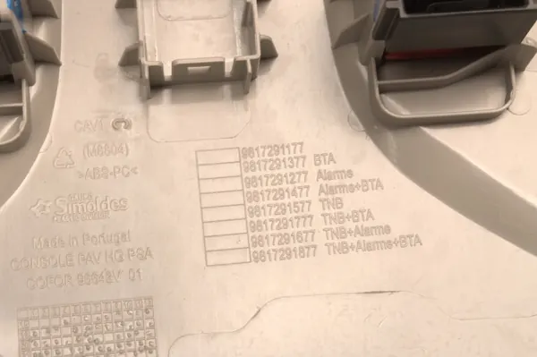 Peugeot Rifter kupébelysning OEM 9817291177 image 9