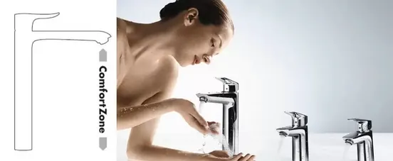 HANSGROHE VIVENIS STEHENDES WASCHBECKENMISCHER CHROM image 3