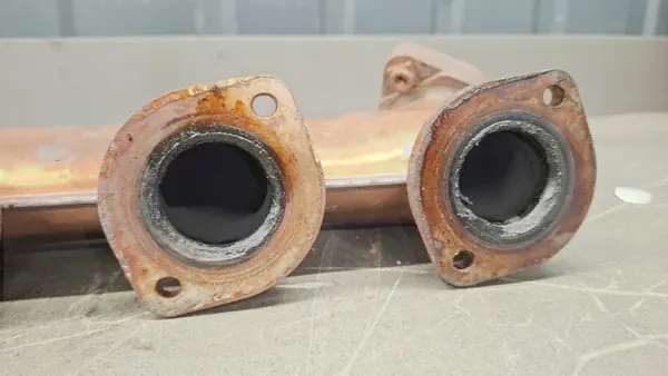 OEM Linker Auspuffkrümmer Mercedes W220 4.3 V8 image 4