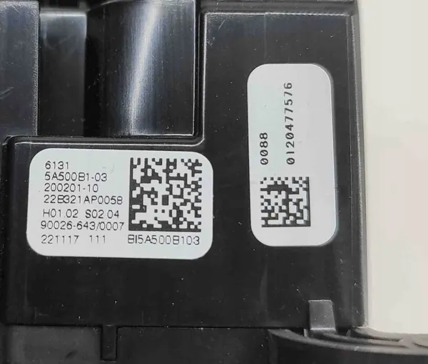 BMW iX1 2023 Frontscheibenheizknopf 5A500B1 image 7