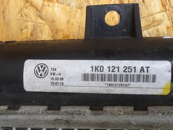 Radiador de agua AUDI A3 8P LIFT GOLF VI EOS 1K0121251AT image 5