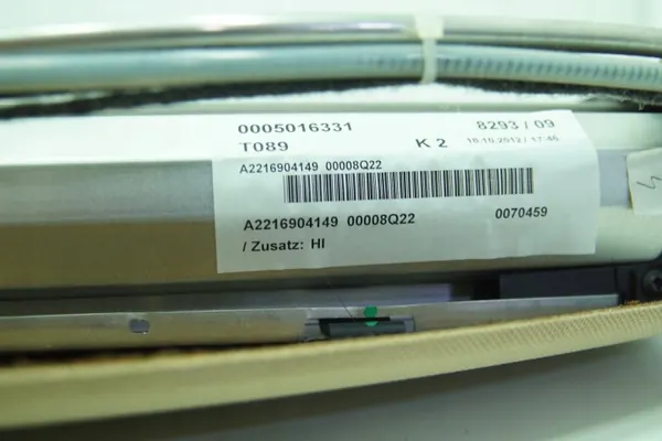 Takaikkuna-Verho Stop-valo OEM A2216904149 image 7