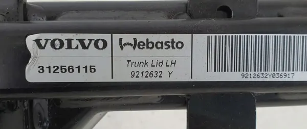 OEM 31256115 Dakscharnercilinder Links Achter Volvo C70 image 6