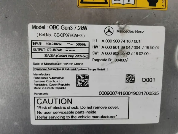 Inversor Mercedes-Benz OEM A0009007416 image 5