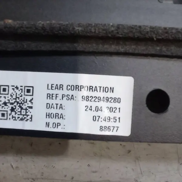 Cloison de séparation Citroen Berlingo OEM 9822949280 image 3