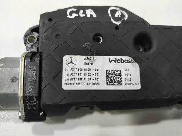 Motor de techo solar OEM A2479061805 Mercedes GLA H247 image 4