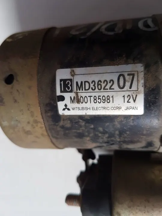 Motor de arranque Mitsubishi Pajero 2002 MD362207 image 4