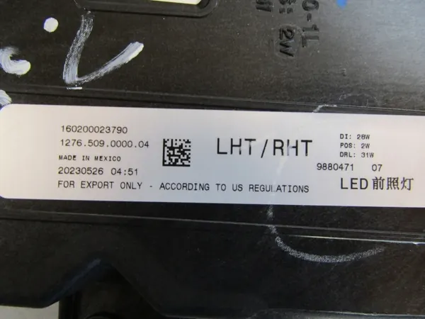 Phare avant gauche LED DRL BMW XM G09 OEM 9880471 image 5