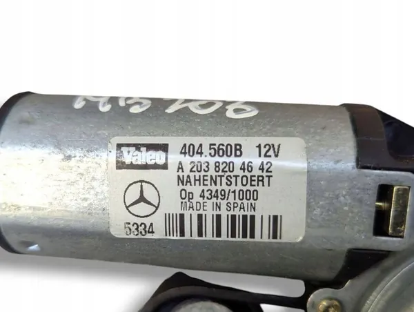 Heckwischermotor Mercedes-Benz C W203 S203 2007 A2038204642 image 5