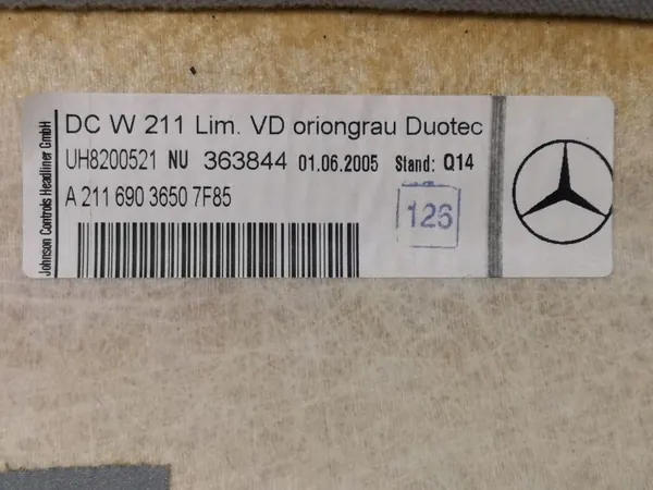 Techo Mercedes-Benz OE A2116903650 Usado image 3