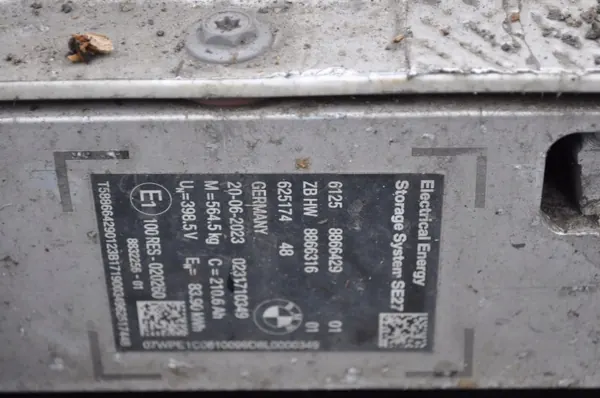 BMW OEM 8866429 8866316 Accu 210Ah Gebruikt 40k km image 4