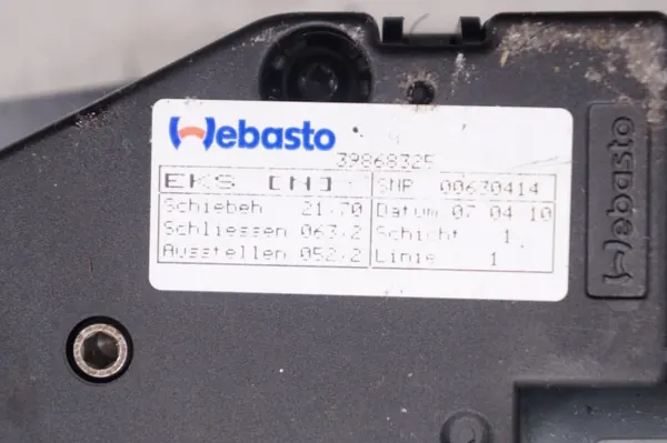 Gebrauchtes Schiebedach OEM 1723424B für Volvo V70 III image 10