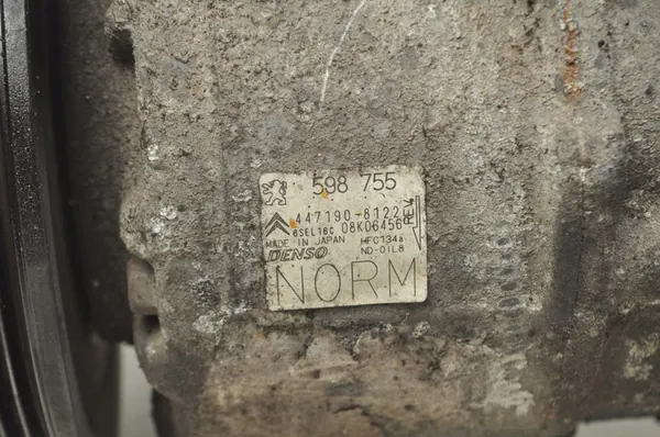 Compressore Aria Condizionata Peugeot 308 1.6 VTI 447190-8122 image 3